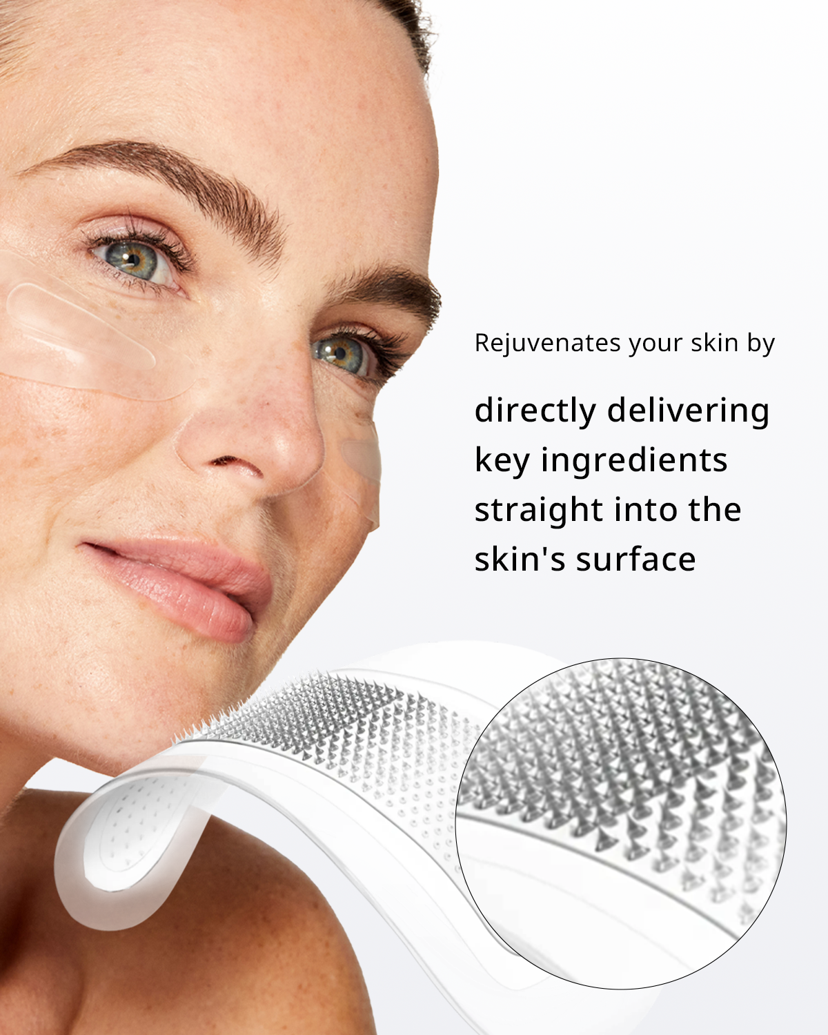 Anti-Wrinkle Micro-Dart Patches
