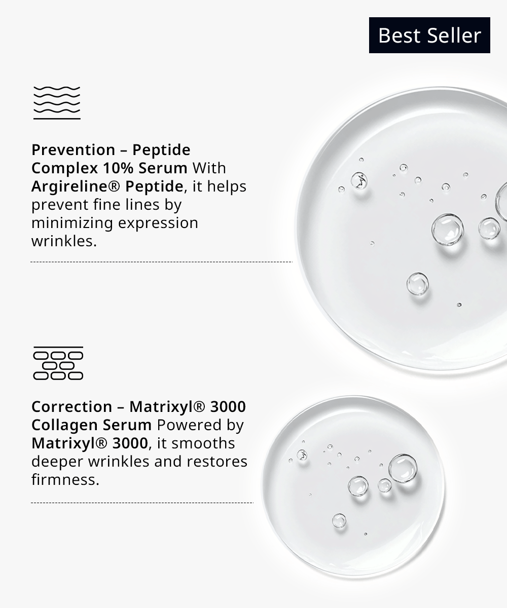 Minimal Line Peptide Serum Duo