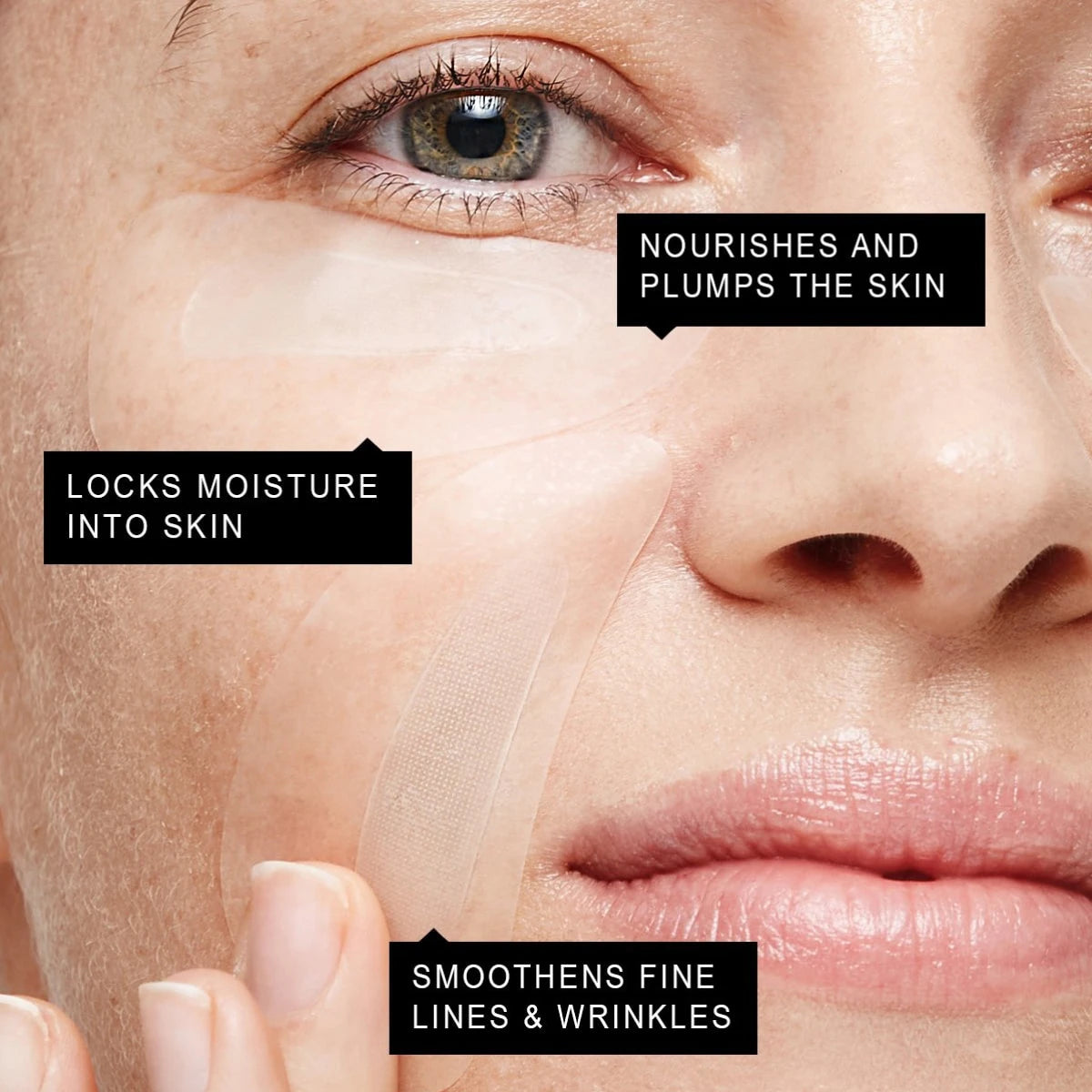 Deepcare+ Targeted Micro-Dart Patches for Smile Lines