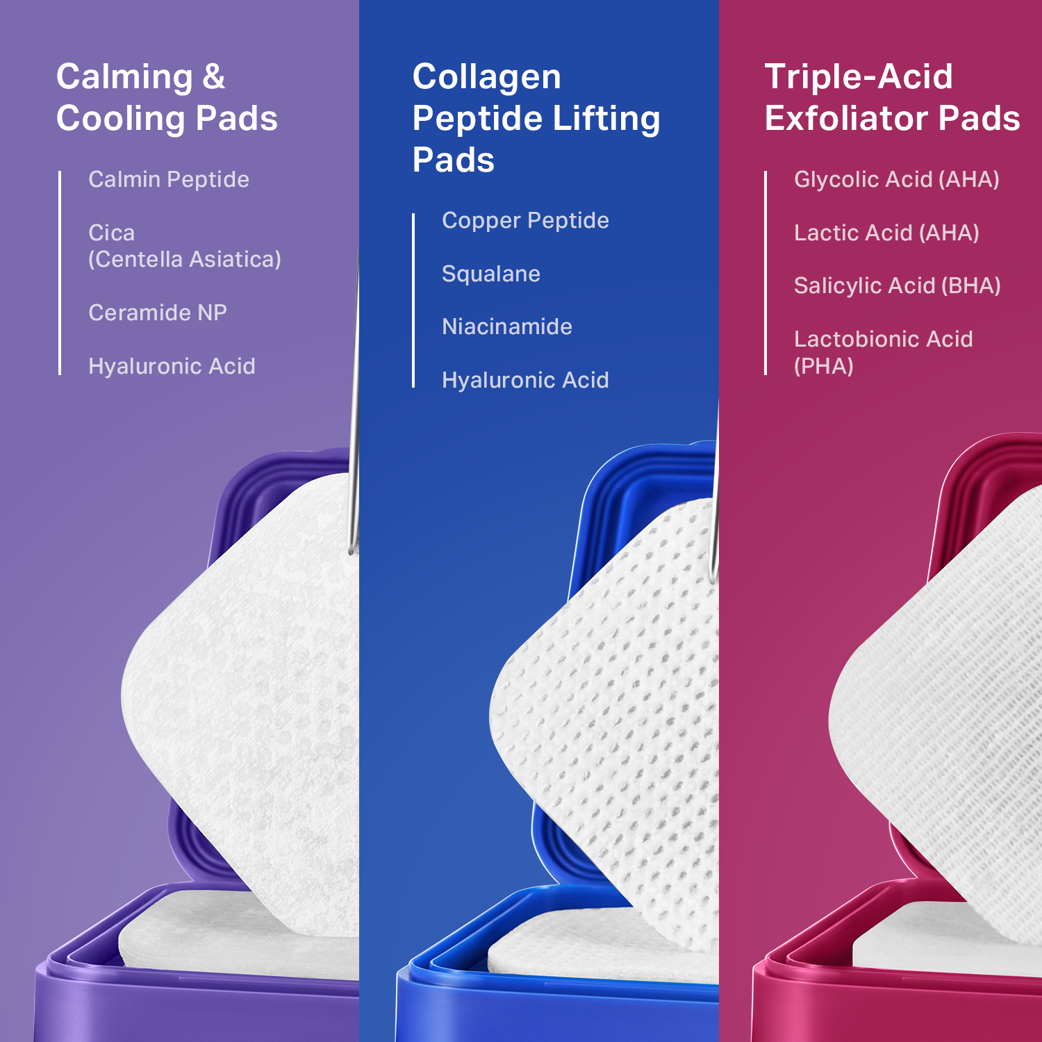 Targeted Toning Pads Trio
